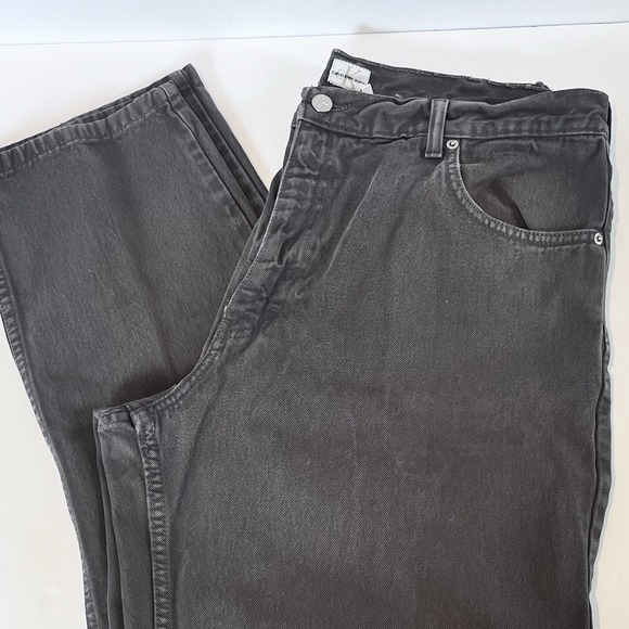 Vintage Calvin Klein‎ Jeans Straight Leg Gray Men's 38x32 Made In USA Y2K 00s - Picture 1 of 14